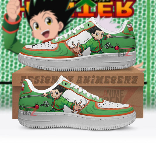Hunter x Hunter Gon Freecss Air Sneakers Custom Anime Shoes