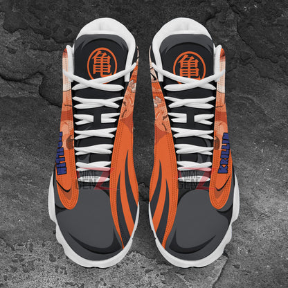 Dragon Ball Krillin Air Jordan 13 Sneakers Custom Anime Shoes