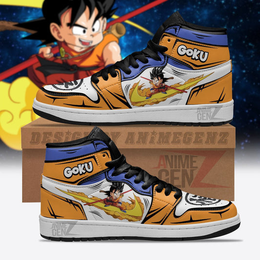 Dragon Ball Son Goku Kid JD Sneakers Custom Anime Shoes