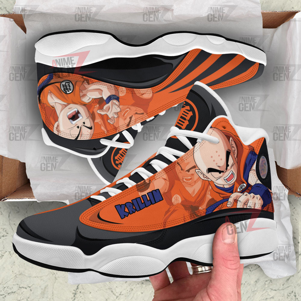 Dragon Ball Krillin Air Jordan 13 Sneakers Custom Anime Shoes
