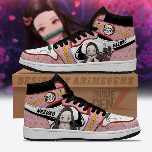 Demon Slayer JD Sneakers Nezuko Custom Anime Shoes