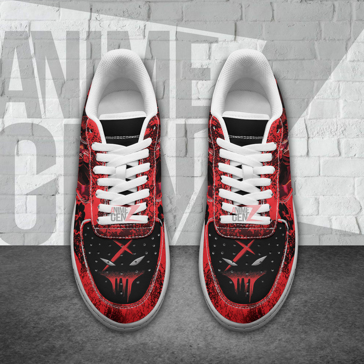 Black Clover Asta Air Sneakers Custom Anime Shoes