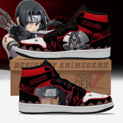 Naruto Itachi JD Sneakers Itachi Anbu Custom Anime Shoes