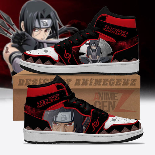 Naruto Itachi JD Sneakers Itachi Anbu Custom Anime Shoes