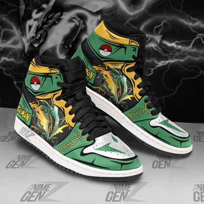 Pokemon Rayquaza JD Sneakers Custom Anime Shoes