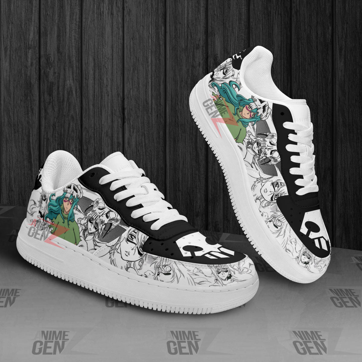 Bleach Nel Tu Air Sneakers Custom Anime Shoes
