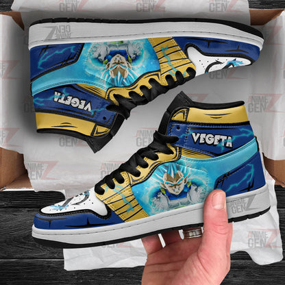 Dragon Ball Vegeta Blue JD Sneakers Custom Anime Shoes