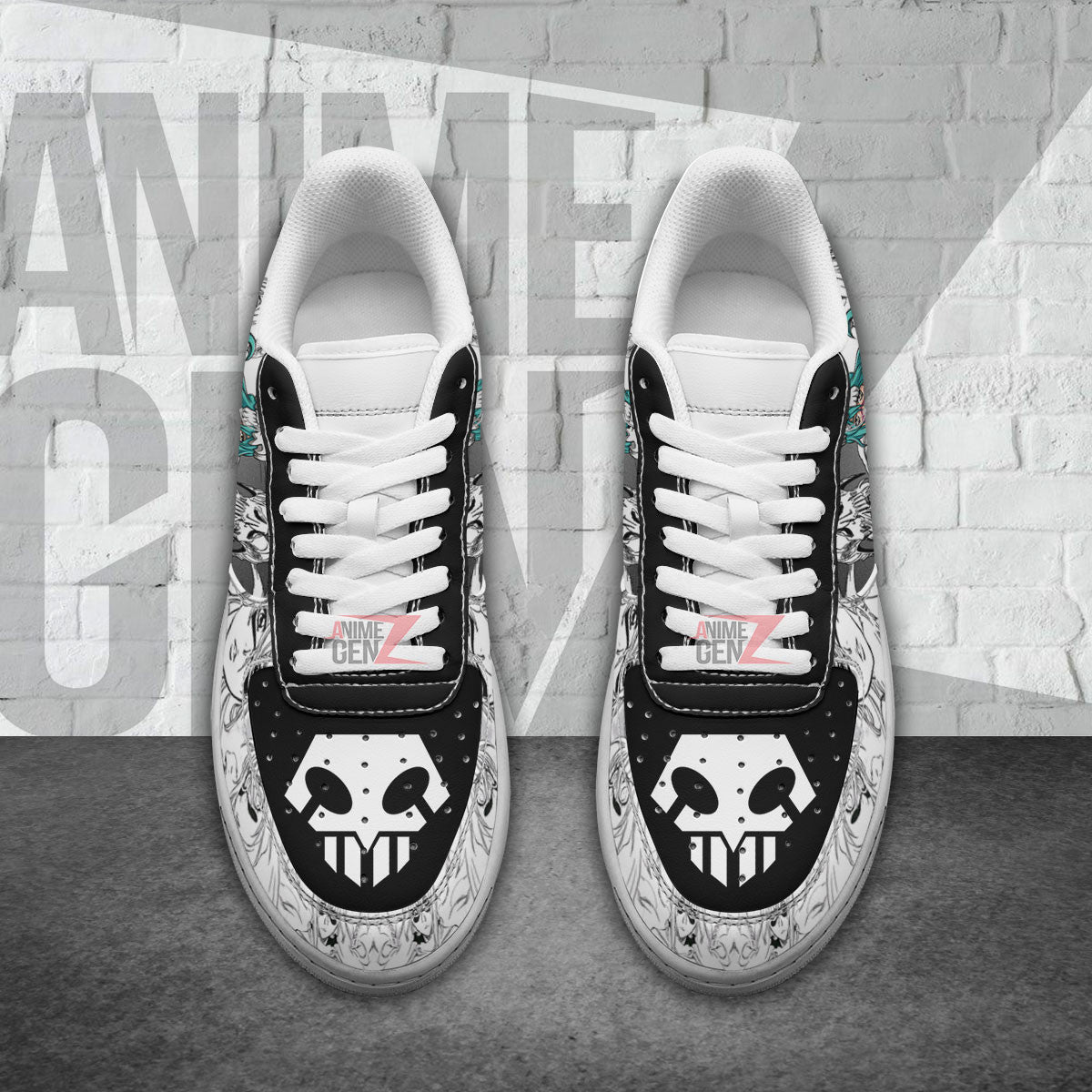 Bleach Nel Tu Air Sneakers Custom Anime Shoes