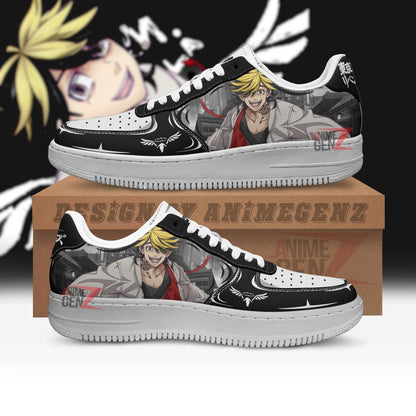 Tokyo Revengers Kazutora Hanemiya Air Sneakers Custom Anime Shoes