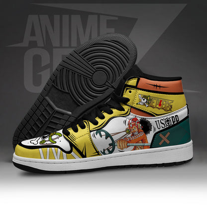 One Piece Usopp JD Sneakers Custom Anime Shoes