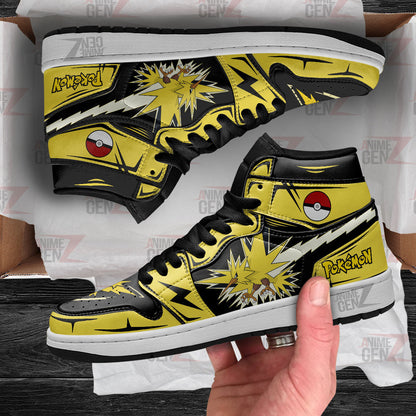 Pokemon Zapdos JD Sneakers Custom Anime Shoes