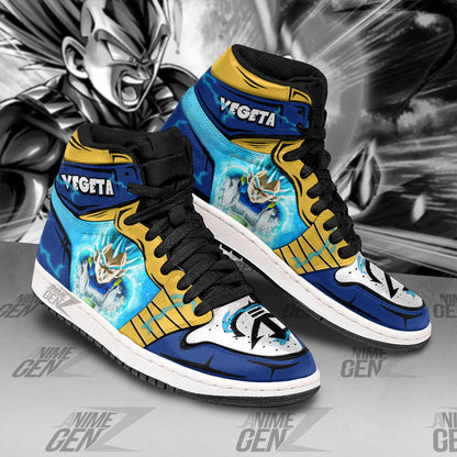Dragon Ball Vegeta Blue JD Sneakers Custom Anime Shoes