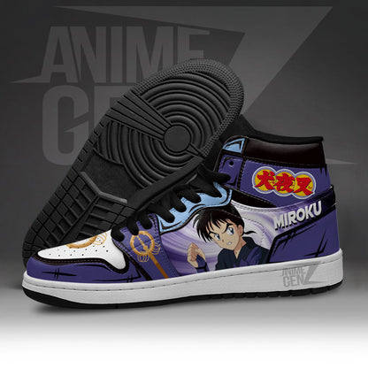 Inuyasha Miroku JD Sneakers Inuyasha Custom Anime Shoes