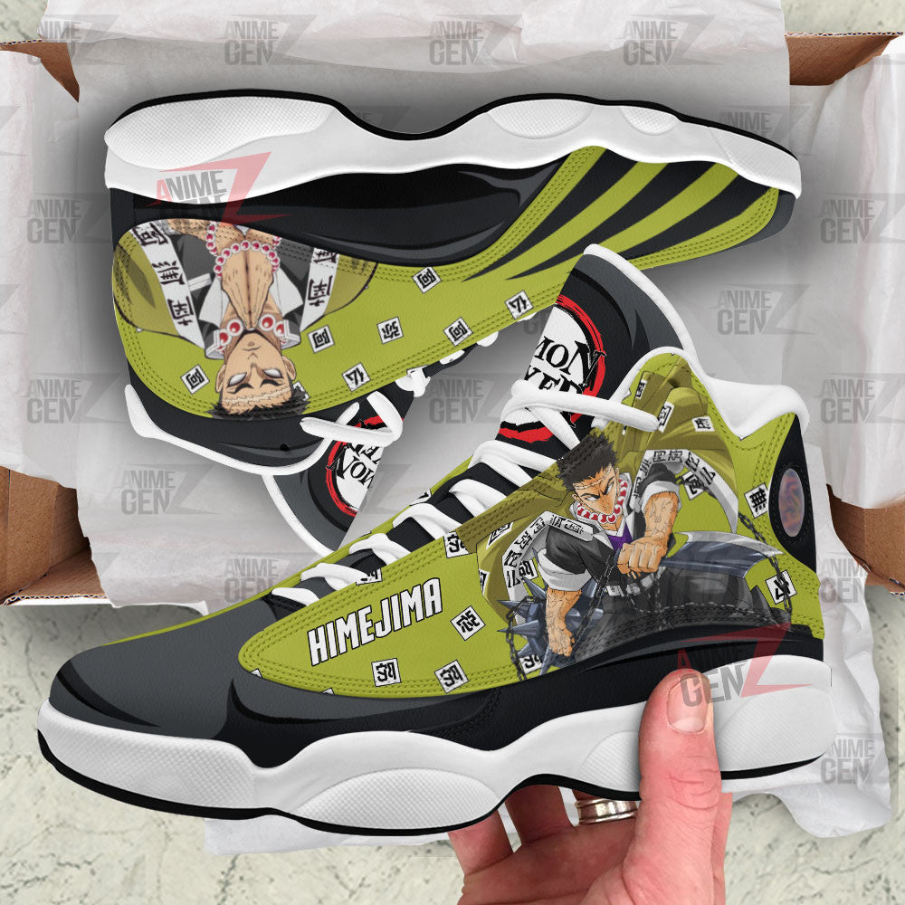Demon Slayer Air JD13 Sneakers Gyomei Himejima Custom Anime Shoes