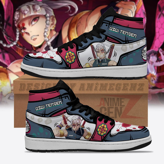 Demon Slayer JD Sneaker Uzui Tengen Custom Anime Shoes