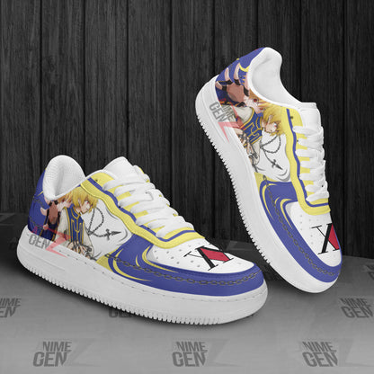 Hunter x Hunter Kurapika Kurta Morow Air Sneakers Custom Anime Shoes