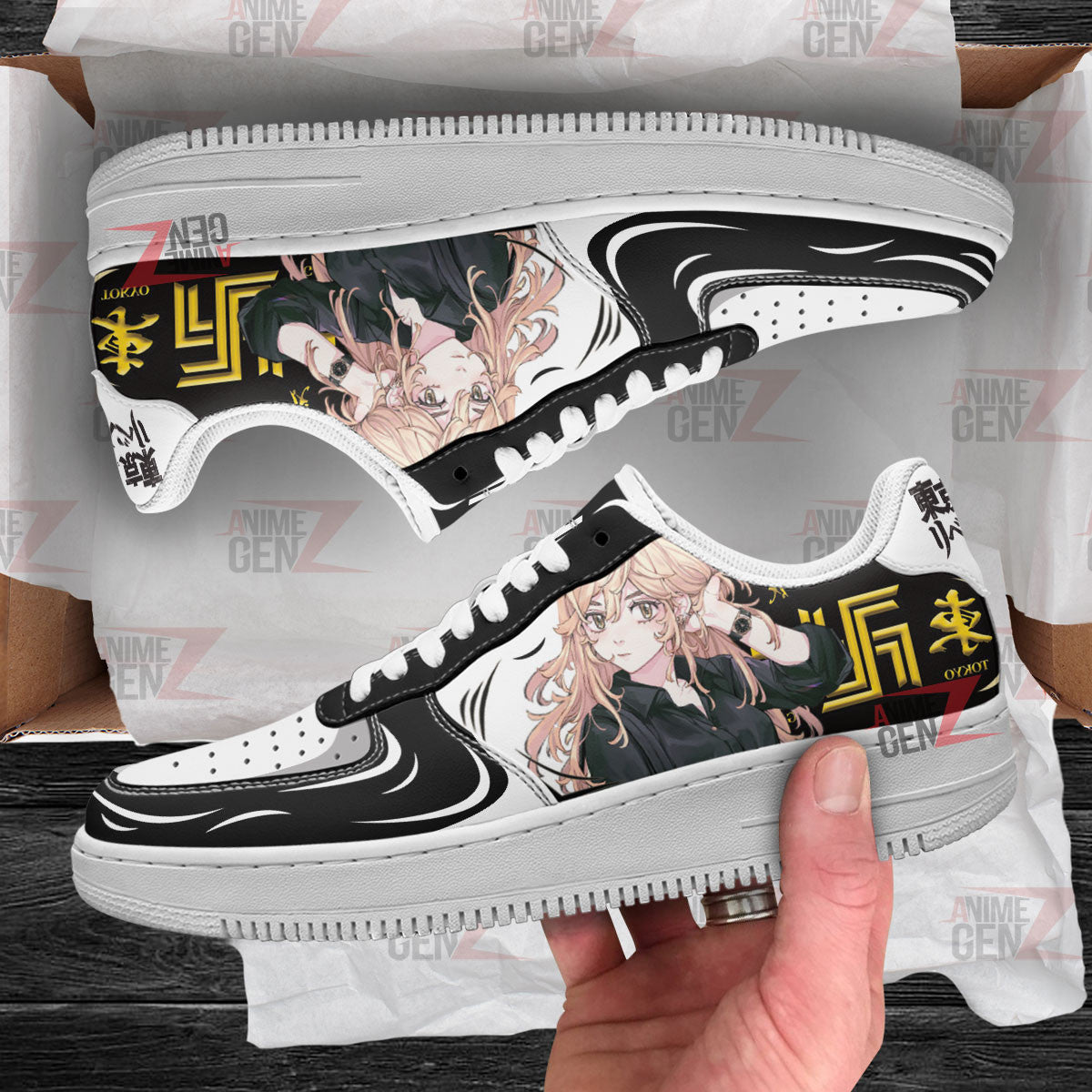 Tokyo Revengers Emma Sano Air Sneakers Custom Anime Shoes