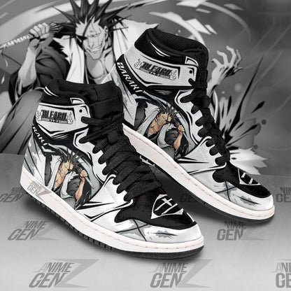 Bleach Kenpachi Zaraki JD Sneakers Custom Anime Shoes