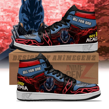 All For One JD Sneakers Custom Anime My Hero Academia Shoes