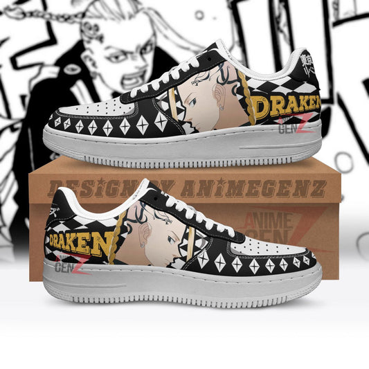 Tokyo Revengers Draken Air Sneakers Custom Anime Shoes