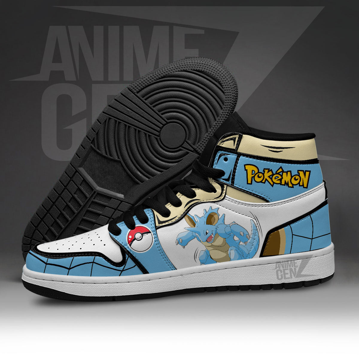Pokemon Nidoqueen JD Sneakers Custom Pokemon Anime Shoes