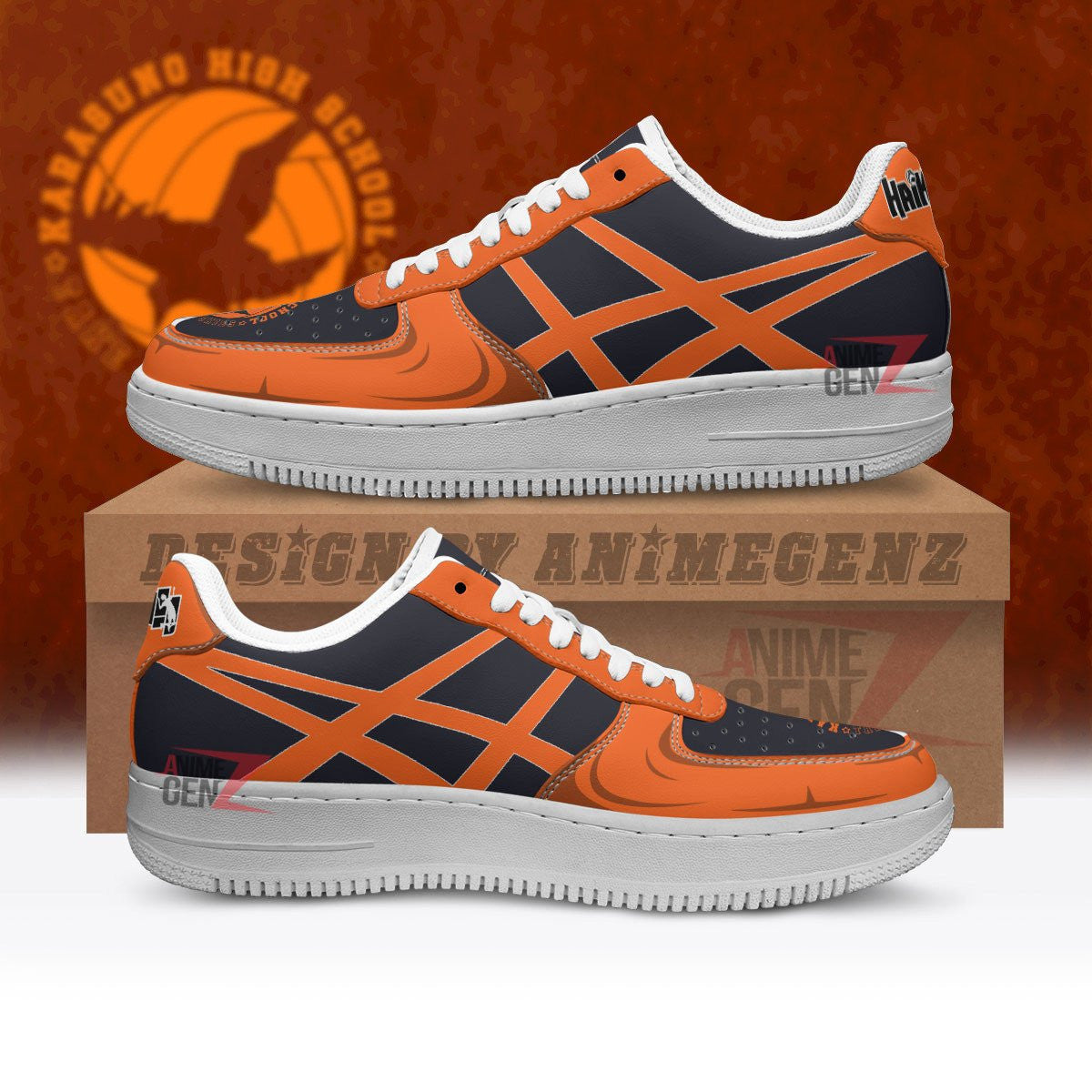 Haikyuu Karasuno Air Sneakers Custom Anime Shoes