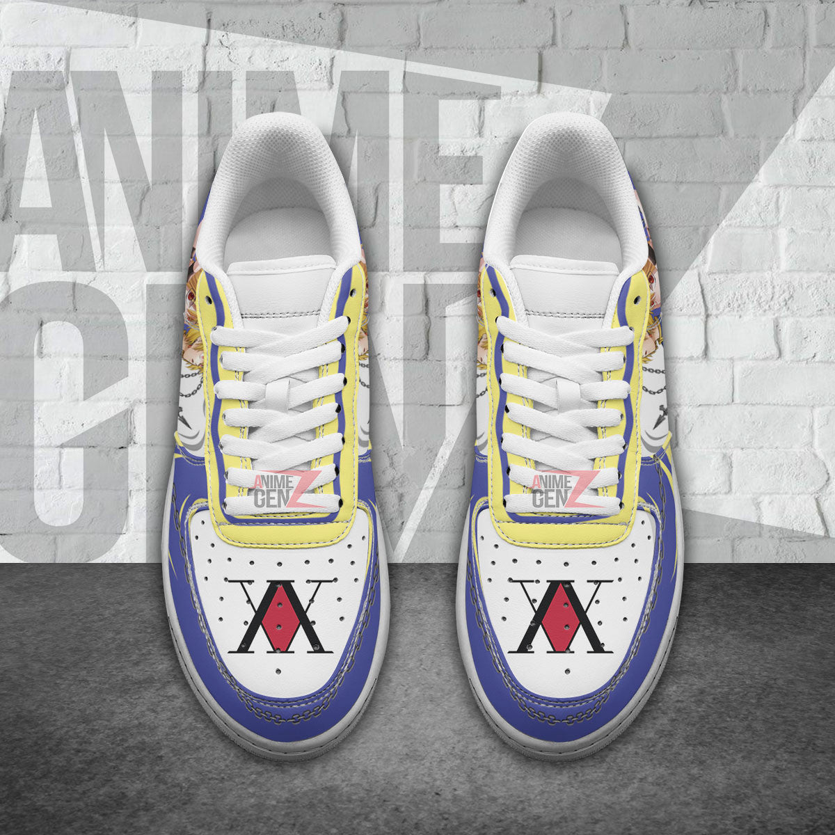 Hunter x Hunter Kurapika Kurta Morow Air Sneakers Custom Anime Shoes