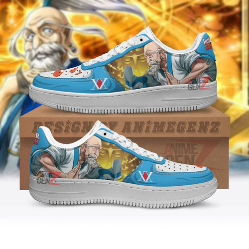 Hunter x Hunter Isaac Netero Air Sneakers Custom Anime Shoes