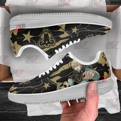 Black Clover Black Bull Sneakers Luck Voltia Custom Anime Shoes