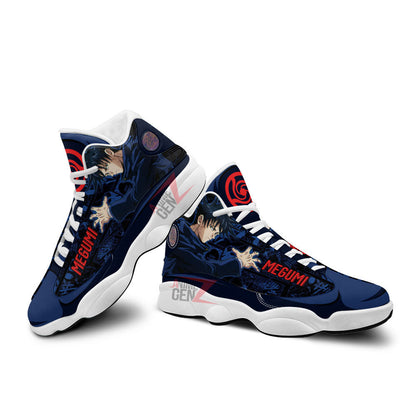 Jujutsu Kaisen Megumi Fushiguro Air Jordan 13 Custom Anime Shoes