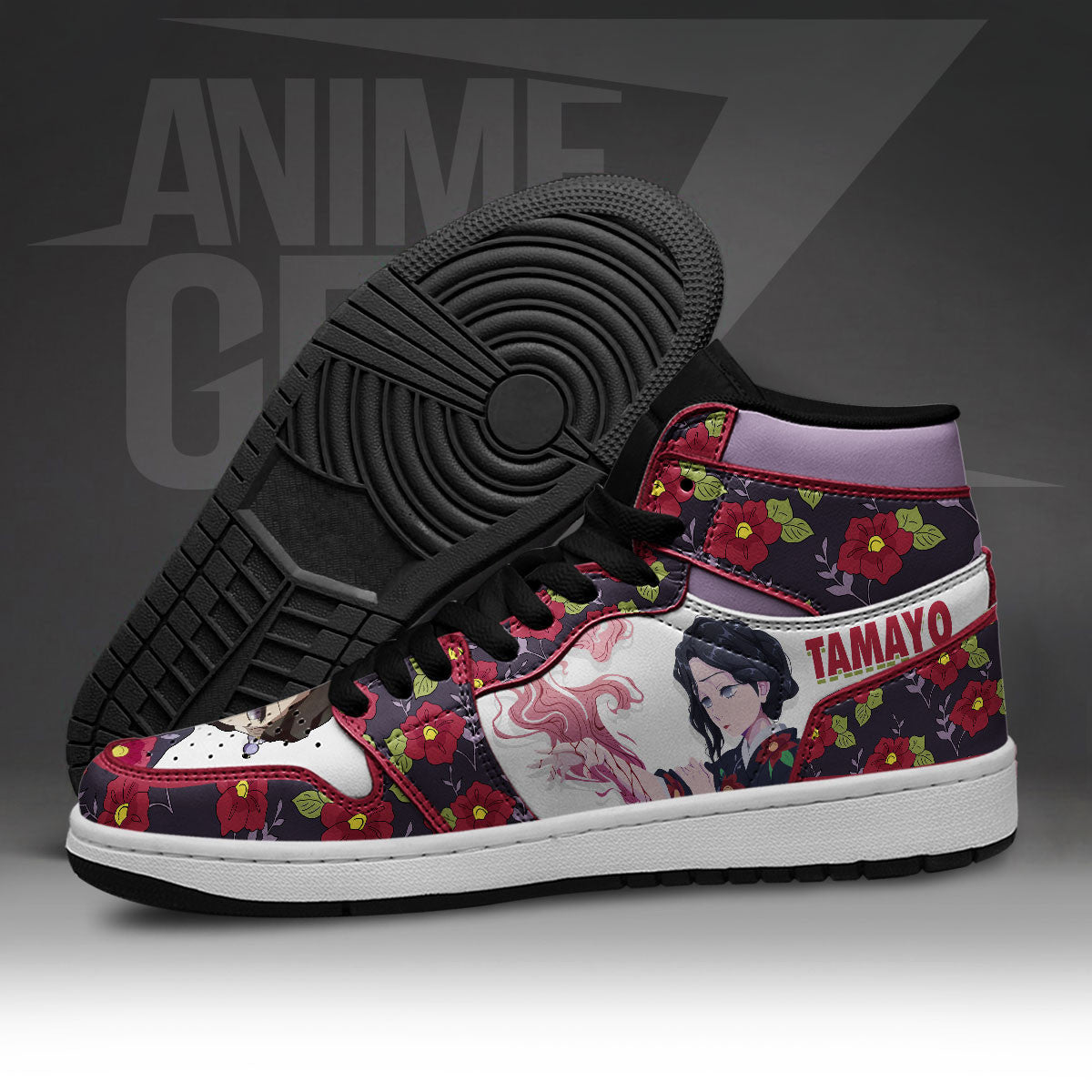 Demon Slayers Tamayo JD Sneakers Custom Anime Shoes