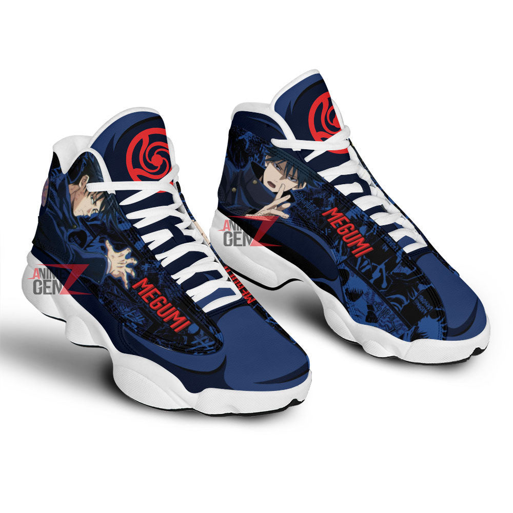 Jujutsu Kaisen Megumi Fushiguro Air Jordan 13 Custom Anime Shoes