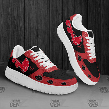 Naruto Akatsuki Air Sneakers Custom Anime Shoes
