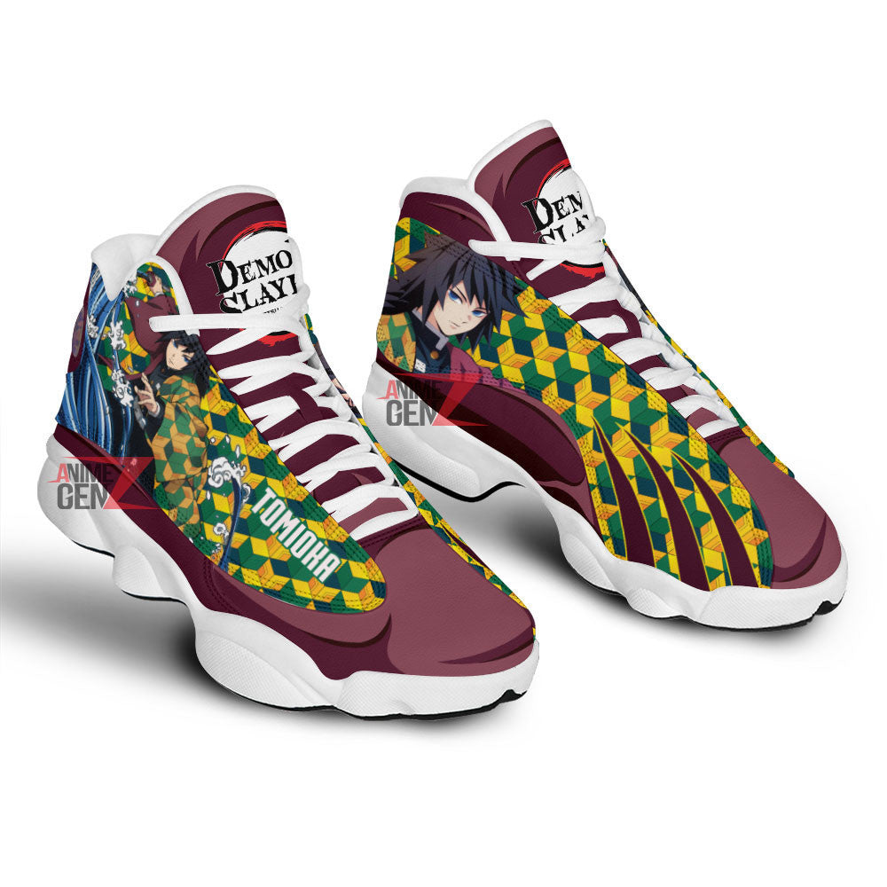 Demon Slayer JD13 JD Sneakers Giyu Tomioka Custom Anime Shoes