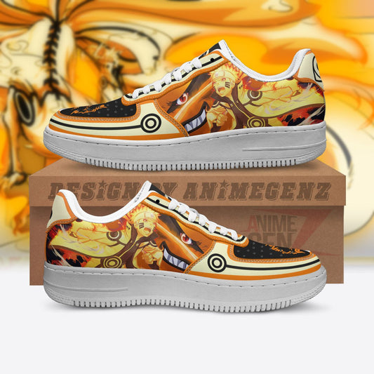 Naruto Bijuu Mode AirSneakers Custom Anime Shoes