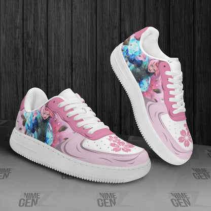 Naruto Sakura Air Sneakers Nauro Custom Anime Shoes
