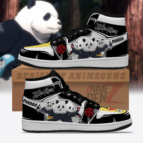 Jujutsu Kaisen JD Sneakers Panda Custom Anime Shoes