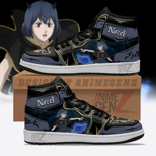 Nero Secre Swallowtail JD Sneakers Black Clover Custom Anime Shoes