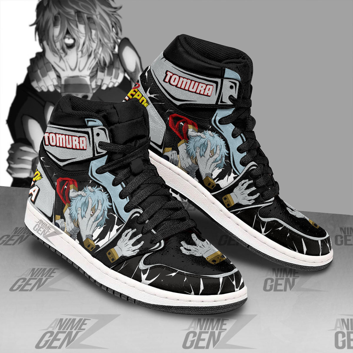 Shigaraki tomura JD Sneakers Anime My Hero Academia Shoes