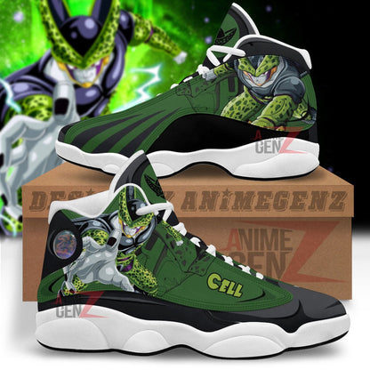 Dragon Ball Cell Air Jordan 13 Sneakers Custom Anime Shoes