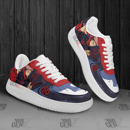 Jujutsu Kaisen Yuji Itadori Air Sneakers Custom Anime Shoes