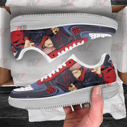 Jujutsu Kaisen Yuji Itadori Air Sneakers Custom Anime Shoes