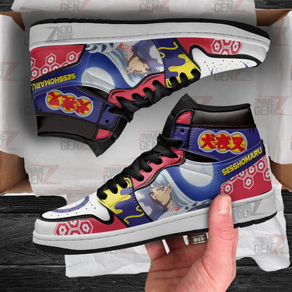 Sesshomaru JD Sneakers Inuyasha Custom Anime Shoes