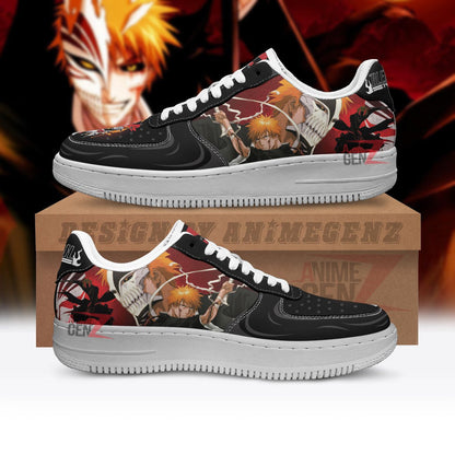 Kurosaki Ichigo Hollow Air Sneakers Bleach Custom Anime Shoes