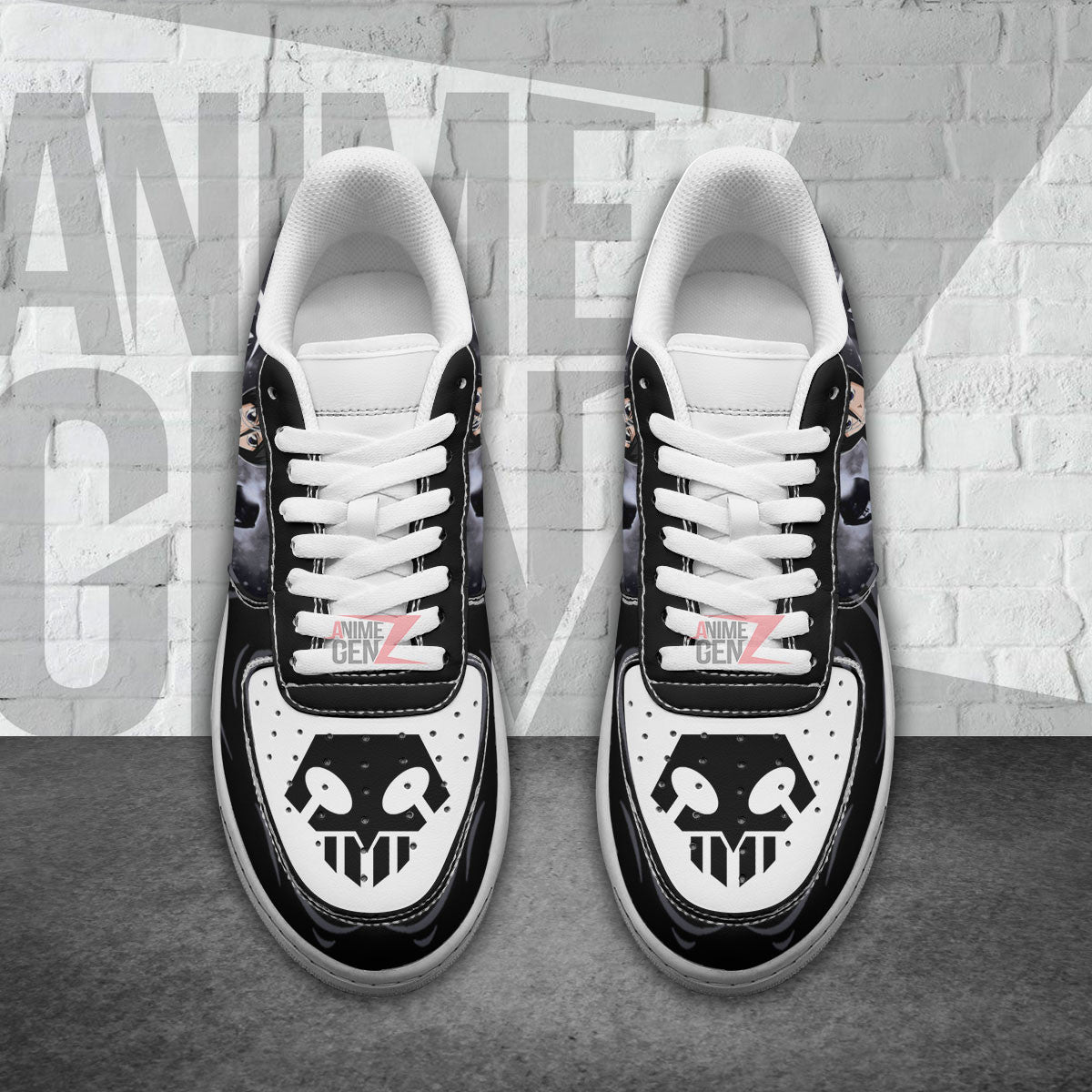 Bleach Rukia Kuchiki Air Sneakers Custom Anime Shoes