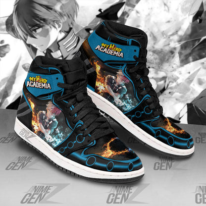 Musketeers Todoroki Shouto JD Sneakers Custom Anime My Hero Academia Shoes