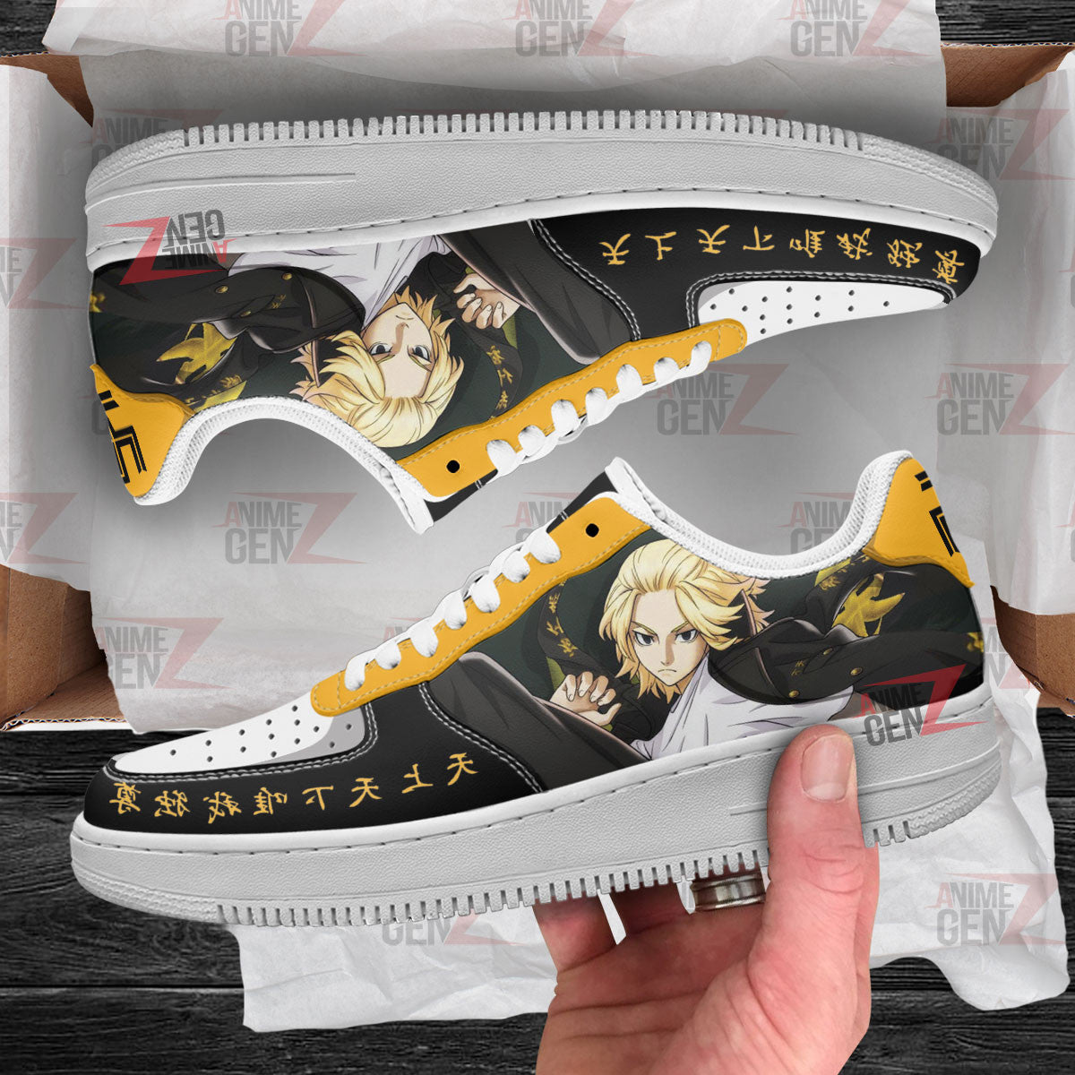 Tokyo Revengers Milkey Air Sneakers Custom Anime Shoes