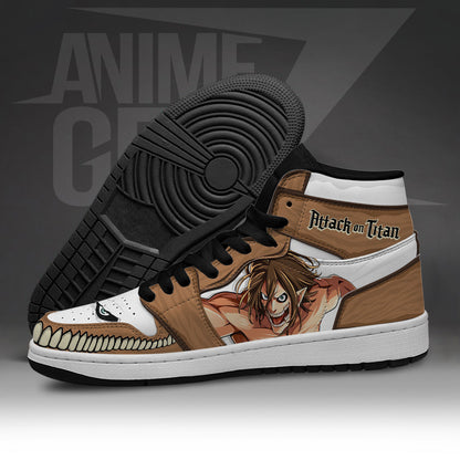 Attack On Titan JD Sneakers Eren Titan Custom Anime Shoes