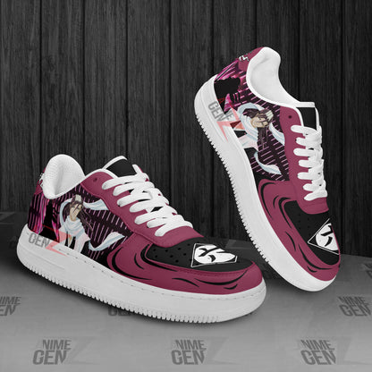 Bleach Byakuya Kuchiki Air Sneakers Custom Anime Shoes