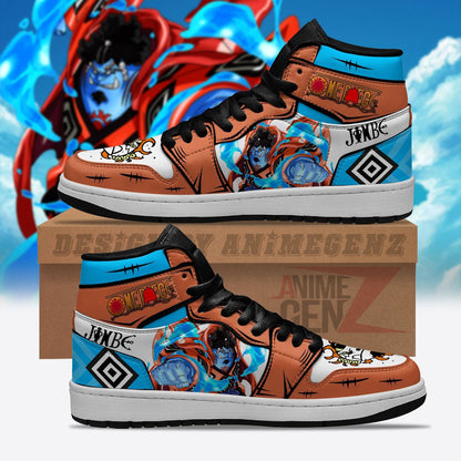 One Piece Jinbe JD Sneakers Custom Anime Shoes